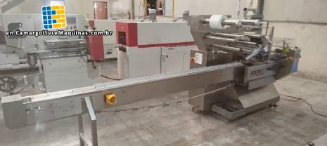 BOSTAR horizontal stainless steel flow pack packaging machine