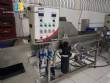 Industrial washer for vegetables and leafy vegetables