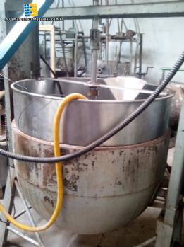 Planetary mixer model stainless tumbler MSJ