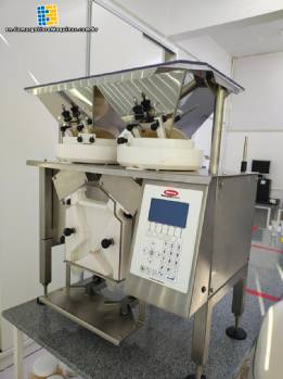 Benchtop compressed capsule contactor in stainless steel PHARMACOUNT