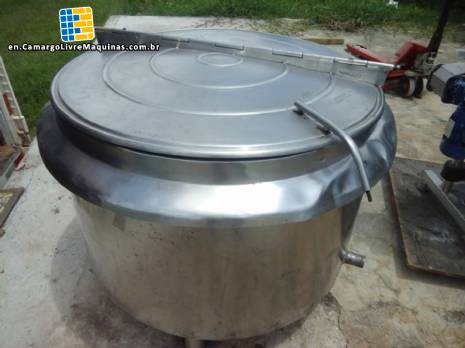 500 liter stainless steel pan