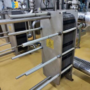 Alfa Laval stainless steel heat exchanger