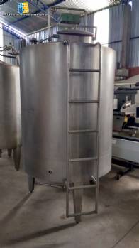 Stainless steel tank 3.000 L Brasholanda