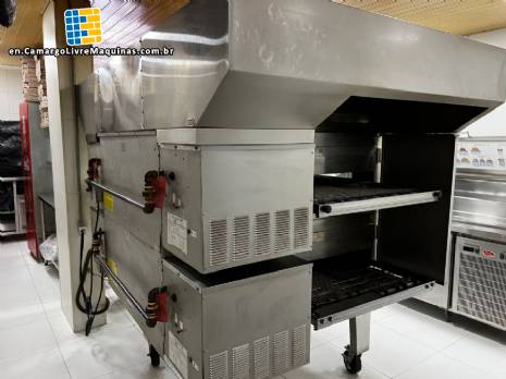 Lincoln stainless steel conveyor oven for pizza baking cookies