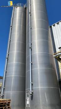 ZEPPELIN aluminum bulk storage tank silo 80 tons