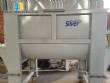 Silver 1000 liter carbon steel ribbon blender