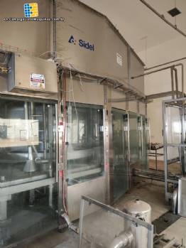 Sidel Universal 2 Eco combi blow molding rinsing filling capping line year 2013
