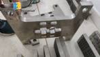 Knives guides feeders blister forming molds CAM blister machine