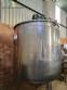 3,500 L stainless steel jacketed reactor tank