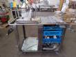 Handtmann stainless steel meatball burger forming machine