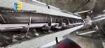 JHM stainless steel inclined screw conveyor with receiving silo