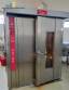 Stainless steel rotary oven with Supremax gas double cart