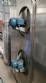 Stainless steel rotary oven with Supremax gas double cart
