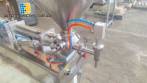 Semi-automatic filling machine for liquids and pasties with 1 nozzle