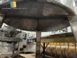 Stainless steel tank for storage and agitation, 2000 liters.