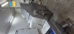 Ibrasmak meat block cutter/breaker with Simetria grinder and conveyor belt.
