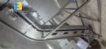 Ibrasmak meat block cutter/breaker with Simetria grinder and conveyor belt.