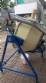 Tilting concrete mixer-type coating pan with blower for caramelization.