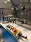 Straw packaging machine with flexography system for printing on paper