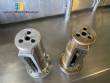 Gravimetric rotary filling machine in stainless steel with cabin