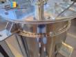 Metalquim 20 liters stainless steel pilot jacketed mixer