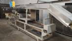 Automatic continuous line for the production and dehydration of fresh homemade pasta.