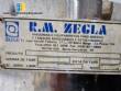 Zegla 500 liter stainless steel tank