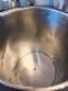 Stainless steel jacketed heating tank, 50 liters