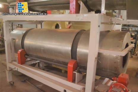 Inbramaq continuous rotary tempering dryer