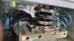 Linear filling machine with 4 mechanical pistons inox 316
