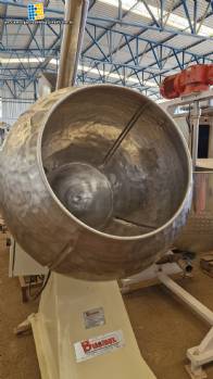 Biasinox 100-liter stainless steel bowl with slats