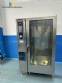 Rational stainless steel industrial combination oven with 20 GN 2/1 pans or 40 GN 1/1 pans.