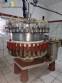 Automatic rotary filling machine with 36 nozzles for bottles and glass jars