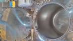 Hermetic reservoir tank in 316 stainless steel 600 liters
