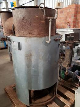 Vertical boiler with GLP gas West