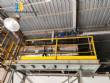 Gas-fired steam boiler with horizontal fire-tube burner Collins