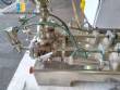 Stainless steel benchtop filling machine for liquids and viscous products