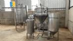 Incal stainless steel jacketed emulsifying processor 500 liters