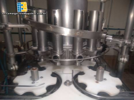 Line for filling cans