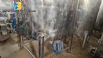 Hermetic reactor jacketed tank in 316 stainless 2.800 L