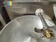 Stainless steel meat cutter processor with rotating knives