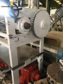 Pasta rolling cylinder 1 m inox