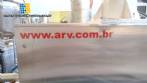ARV volumetric screw packaging machine with conveyor belt for powders