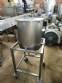 Stainless steel tank with bottom outlet 50 liters