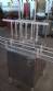 Linear filling machine with 6 stainless steel spouts Nocelli
