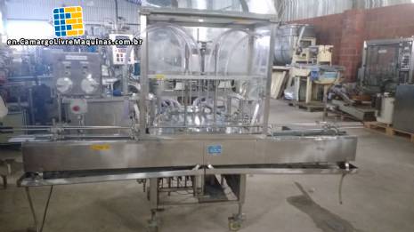 Filling machine with 6 nozzles Conserli