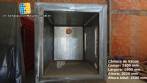 Vacuum chamber for freeze-drying and dehydrating food and other products