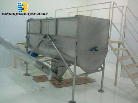Ribbon type mixer Blender stainless steel 304