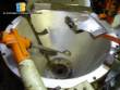 Metering/chilling/stretch wrapper of Ima chocolate eggs