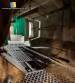 Industrial paint line for liquid paint